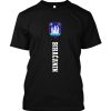 Bihac Bosnien Flagge Nachname Wappen Emblem T-Shirt, Herren Damen Baumwolle leicht elastisch, Bosnien Herzegovina Geschenk, Nationalflagge, Kultur, Tradition